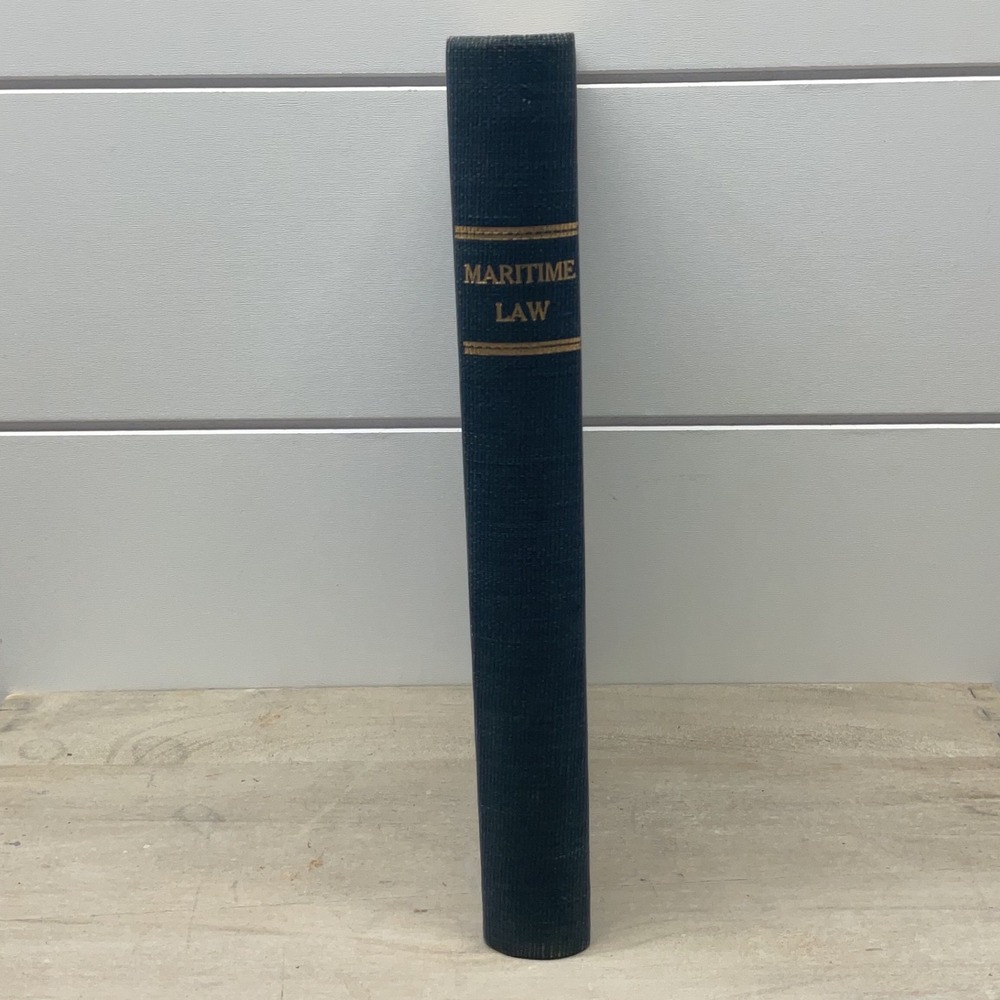 Maritime Law for Seamen Roy W Chamberlain 1940 Hardcover US Maritime Service